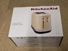 Image of Kitchen Aid Toaster 5KMT2109BAC ALMOND CREAM 2 SLICE RRP 179