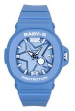 Image of Casio Baby-G Analog Resin Blue Dial Quartz BGA-10D-2A2 100M Women's Ladies Watch