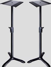 Image of Thor MONS001 Studio Monitor Speaker Stand - Black, Pair