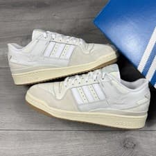 Image of Adidas Forum 84 Low ADV ‘Chalk White / Gum’ - Size UK 10 / EU 44 2/3