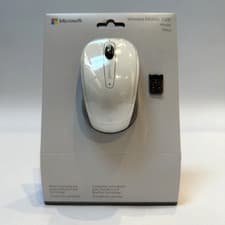 Image of Microsoft Wireless Mobile Mouse 3500 | White | New/Sealed