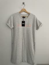 Image of ladies size uk 10 barbour international full court dress BNWT grey dress