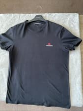 Image of dsquared2 t shirt black size Large new