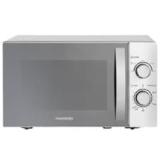 Image of Daewoo 20L Microwave 800W Manual Dial – Silver Countertop