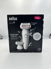 Image of Braun Silk-epil 9, Epilator For Easy Hair Removal, White/Flamingo 9-030