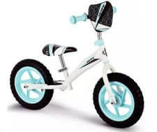 Image of Huffy Kids Balance Bike 12" White Child Adjustable Seat For Toddlers