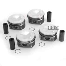 Image of STD Engine 4cyl Pistons With Rings Set Φ82.51mm 23mm for Audi A4 VW CDN CAE 2.0T