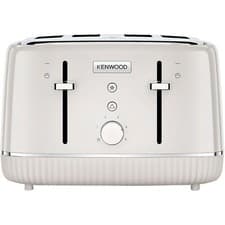 Image of Kenwood TFP10.A0CR Elegancy 4 Slice Toaster Cream