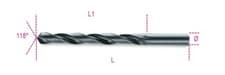 Image of Beta Tools 410 HSS Twist Drill Bit Cylindrical Shank Rolled 5mm | 004100088