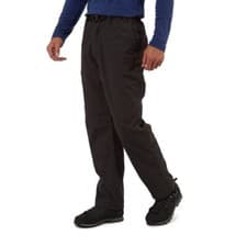 Image of Craghoppers Men's Kiwi Winter Lined Trousers CMJ603 Black Pepper RRP £70
