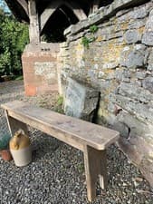 Image of 4ft Dining Bench Rustic Bench