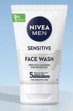 Image of NIVEA Man's Sensitive Face Wash with Zero Percent Alcohol 100ml Vitamin PRO