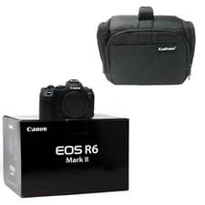 Image of Canon R6 Mark II Body EOS Mirrorless Digital Camera + Bag