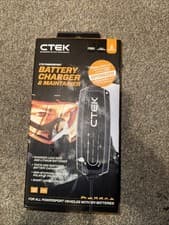 Image of CTEK MXS 5.0 Battery Charger Automatic Temperature Compensation, Black