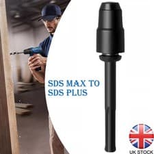 Image of SDS Max to SDS Plus Adapter, Chuck Drill Adaptor Converter Shank Quick Tool