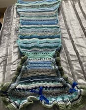 Image of Girls Mermaid Blanket/Throw