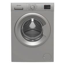 Image of Indesit Push&Go 8kg 1400rpm Washing Machine - Silver IP846SPUSHGOUK