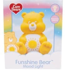 Image of Care Bears Mood Lamp. Funshine Bear Character Shaped Soft Glow Night Light.