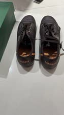 Image of Lacoste Chaymon Club 319 Men's Trainers Size UK 8, EU 42, Brown Tan Leather