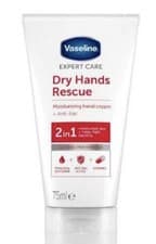 Image of Vaseline Moisturising Hand Cream With Anti Bacterial/ Dry Hands Rescue 1 x 75ml