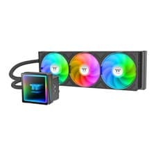 Image of Thermaltake TH360 V3 ARGB AIO Hydro CPU Cooler, Black, 3 x 120mm ARGB Fans, Infi