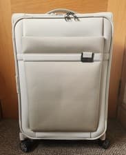 Image of Samsonite Airea M Spinner 67cm 4-Wheel Medium Suitcase Beige New