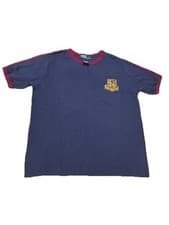 Image of Polo Ralph Lauren Crew Neck T-Shirt Navy Blue/Red In Kids Size 6 100% Cotton