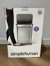 Image of Simplehuman 55 Litre Rectangular Pedal Bin with Odorsorb Air Freshener Pod.