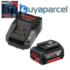 Image of Bosch 18v Battery Starter Set 1 x 4.0Ah Lithium Battery + AL1820 Charger