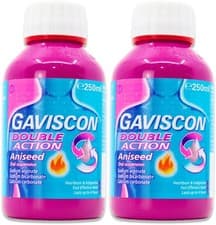 Image of Gaviscon Double Action Aniseed 250ml X 2