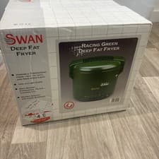 Image of Vintage Swan Deep Fat Fryer 1.2kg Racing Green New Boxed