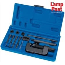 Image of Draper 31318 Expert Motorcycle Chain Splitter and Riveter Kit Professional Tool