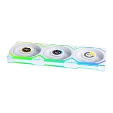 Image of 120mm Lian Li UNI FAN SL Wireless, 1.6" LCD, Reverse Flow, White ARGB, 9-Blade,