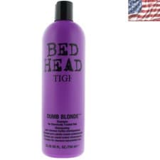 Image of 25.36 Fl Oz Bed Head Dumb Blonde Shampoo for All Hair Types - Hydrating Formula