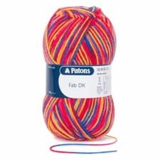 Image of Patons FAB DK Double Knit Wool 100g - Knitting Yarn - All Colours