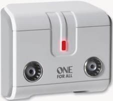 Image of ONE FOR ALL - 2-Way TV Signal Booster/Splitter