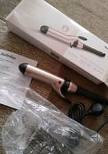 Image of BaByliss 38mm Keratin Shine Waves Barrel Curling Tong Opened only used once