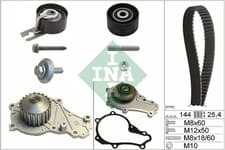 Image of INA 530023930 Water Pump & Timing Belt Kit Fits Citroen Ford Peugeot Toyota