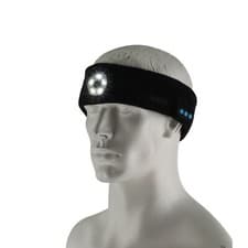 Image of Draper Smart Wireless Rechargeable Headband Led Head Torch Black - 28344