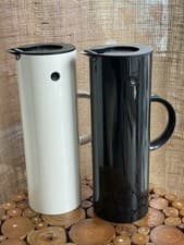 Image of Stelton EM77 Vacuum Jug - Double-Wall Insulated Pitcher for Hot or Cold Drinks -