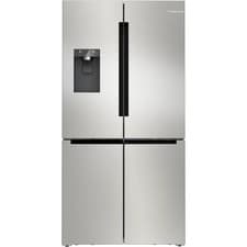 Image of Graded Bosch KFD96APEA Series 6 American Fridge Freezer - Stainless Steel