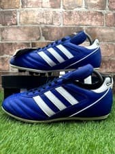 Image of Adidas Kaiser 5 Liga FG B34253 Football Boots Men's UK 7 Collegiate Blue Leather