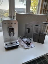 Image of SMEG BCC13BLMUK Bean to Cup Coffee Machine Matte Black - USED ONCE