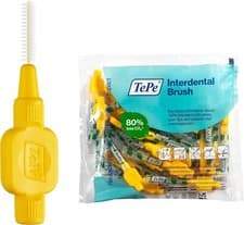 Image of TePe Interdental Brushes Original Yellow 0.7 mm, Pack of 25