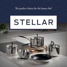Image of Non-Stick, Stainless Steel, Saucepan Set, 5 Piece, Stellar Profile, Brand New!
