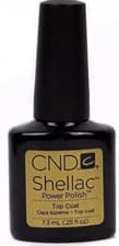 Image of CND Shellac Top Coat Power Polish BOX INCLUDED 7.3ml Gel UV LED Nail Soak Off