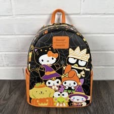 Image of Loungefly Hello Kitty And Friends Halloween Mini Backpack Kuromi My Melody New