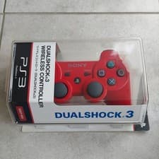 Image of Sony Playstation 3 Dualshock 3 Deep Red Wireless Controller Brand New