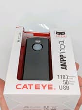 Image of Cateye AMPP 1100 Front Bike / Cycle Light - Twin LEDs Emit Up To 1100 Lumens