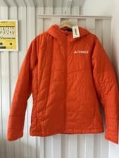 Image of Adidas Terrex Multi Insulated Hooded Jacket Quilted Puff Jacket Mens Medium NEW